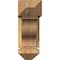 Ekena Millwork Funston Arts and Crafts Rough Sawn Bracket w/ Offset Brace, Western Red Cedar, 6"W x 16"D x 16"H BKT0604X16X16FST03RWR - alternate 4